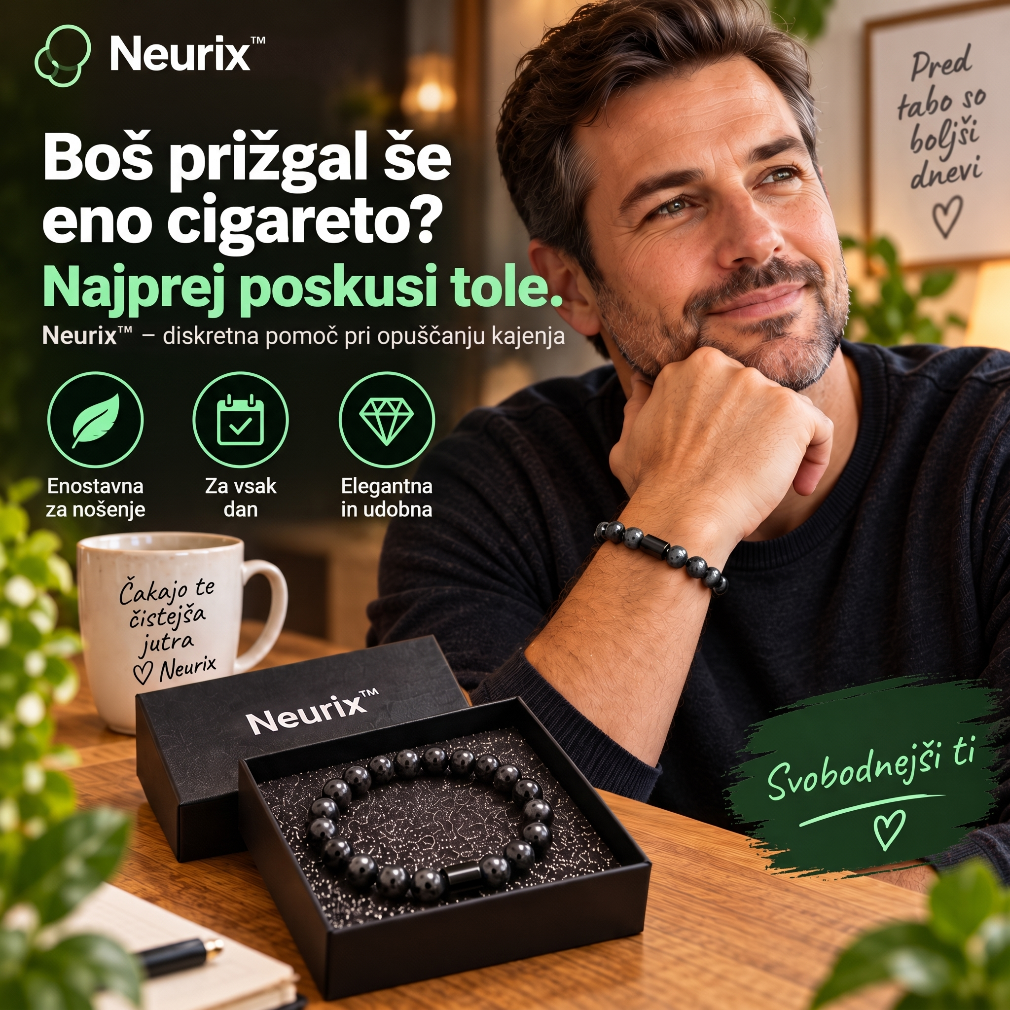 Neurix™ – diskretna pomoč pri opuščanju kajenja